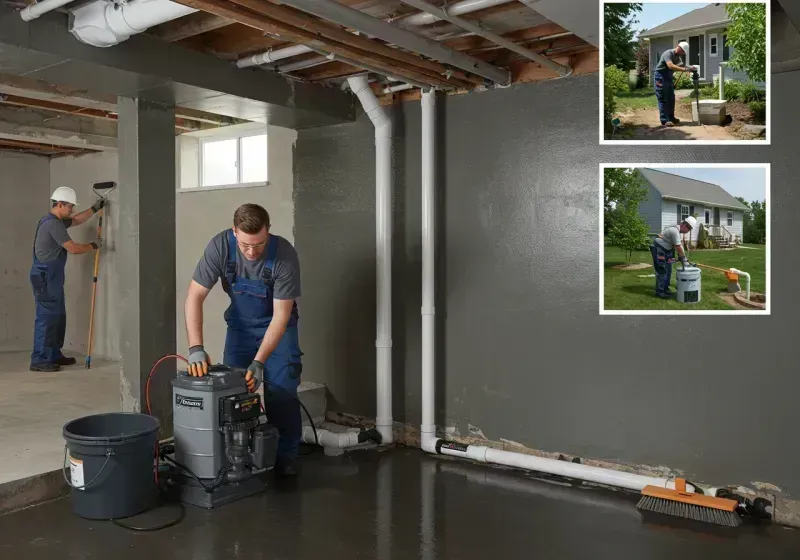 Basement Waterproofing and Flood Prevention process in Lafayette, IN